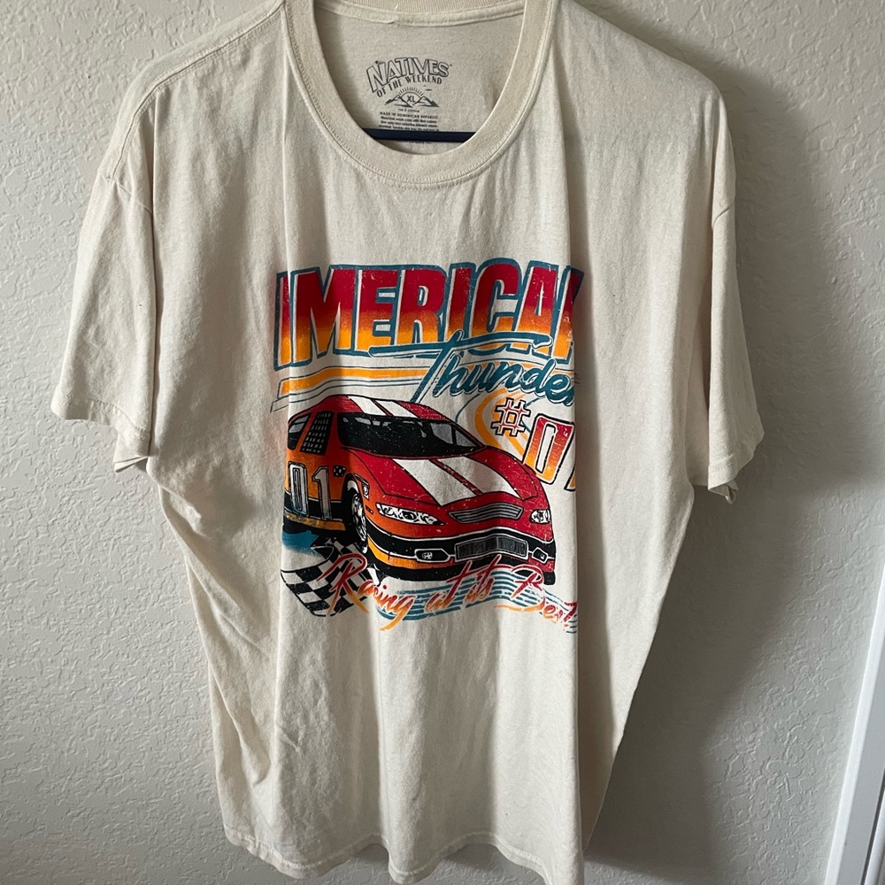 Pacsun Race Car Graphic Oversized Tee
Size: XL
#pacsun
#graphictee
#oversized